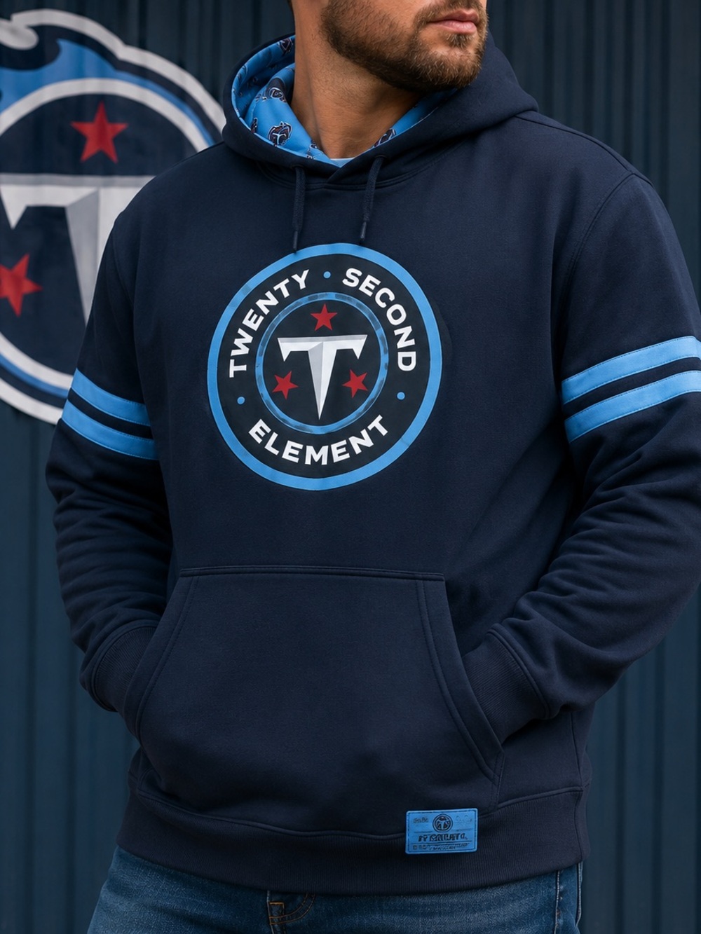 Tennessee Titans 22nd Element Season Ticket Member Hoodie 3XL NFL STM 2023